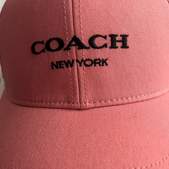 Coach Pink Baseball Cap - Picture 6 of 8
